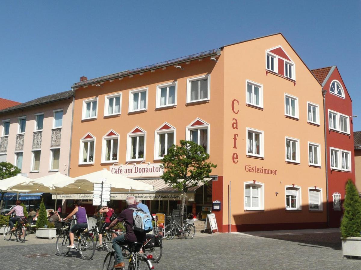 Cafe Am Donautor Hotel Kelheim Luaran gambar